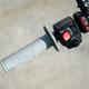 The red “up” and “down” switches are how you cycle through the bike’s various maps.